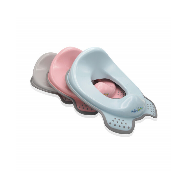 Adaptor colac WC copii BabyJem (Culoare: Roz)