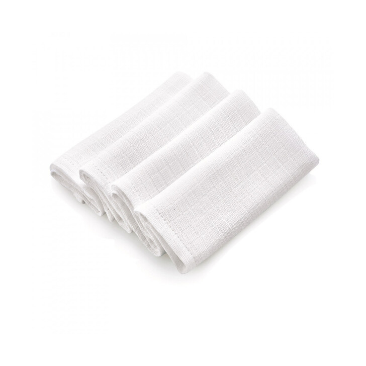 Set 4 prosopele din muselina 25x29 cm BabyJem (Model: Zoo)
