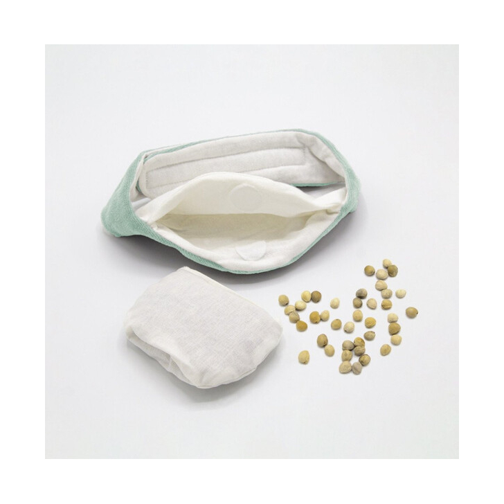 Centura anticolici cu samburi de cirese Sleepy Cloud (Culoare: Gri)