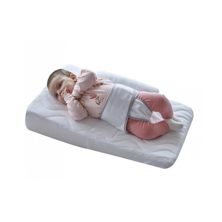 Salteluta pozitionator pentru bebelusi Baby Reflux Pillow (Culoare: Alb)