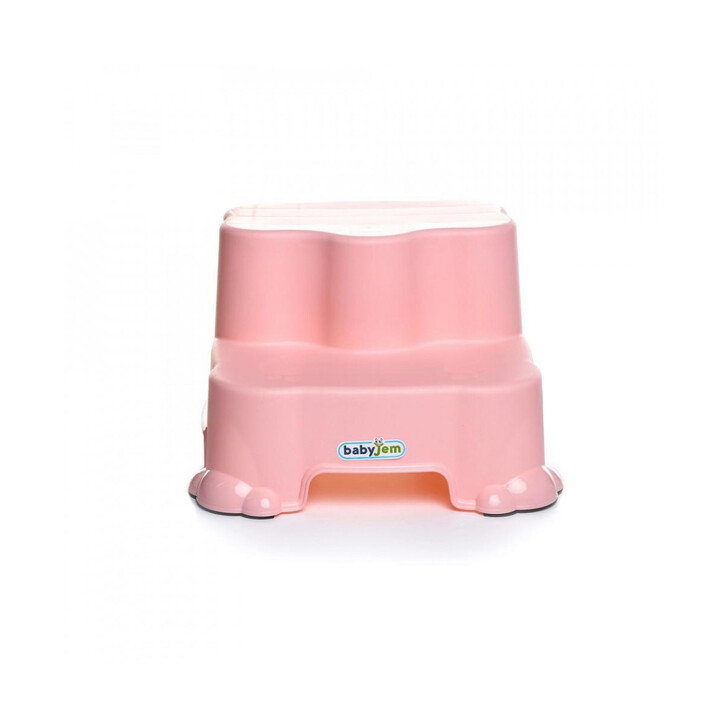 Inaltator cu doua trepte Step Stool BabyJem (Culoare: Gri)