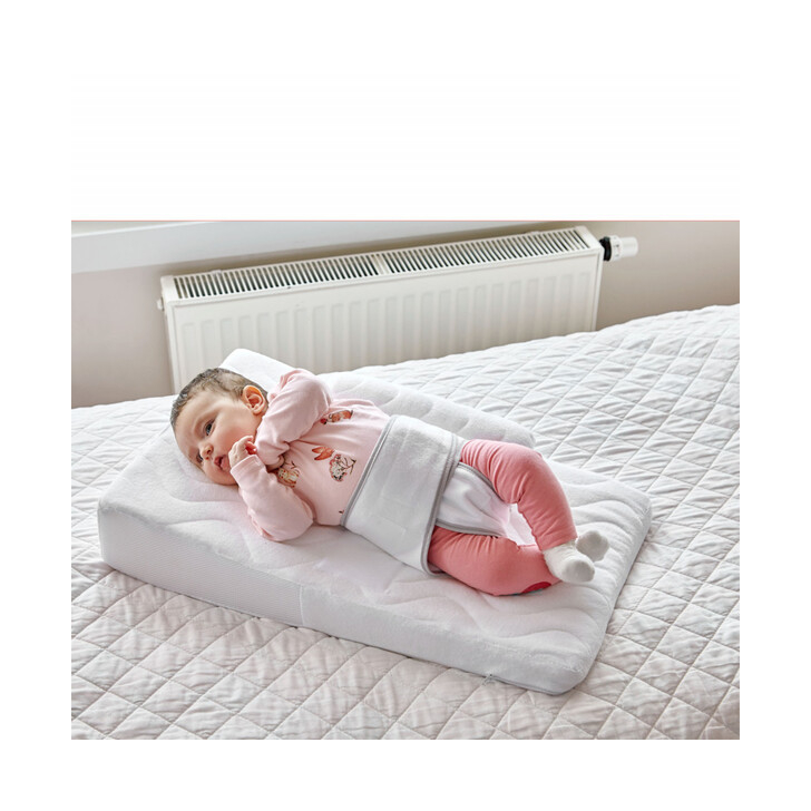 Salteluta pozitionator pentru bebelusi Baby Reflux Pillow (Culoare: Gri)