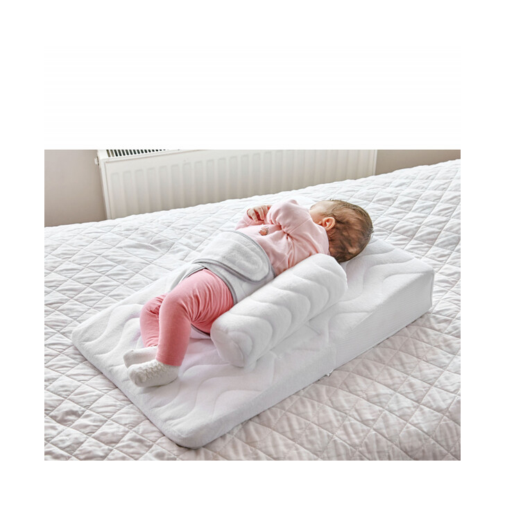 Salteluta pozitionator pentru bebelusi Baby Reflux Pillow (Culoare: Alb)