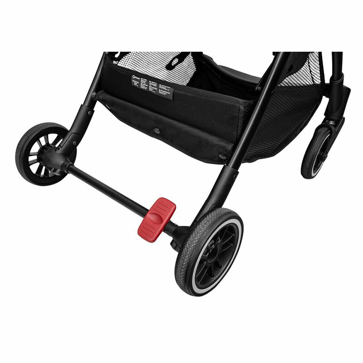 Lionelo - Carucior sport Julie One, De la nastere, Cu accesorii, Cadru din aluminiu, 0-22 kg, Negru