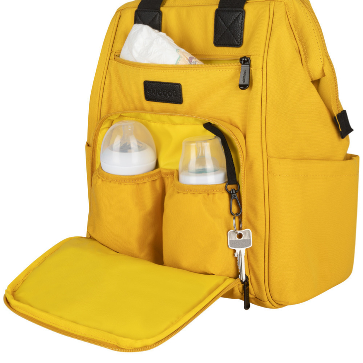 Rucsac multifunctional mamici Galben, Skiddou