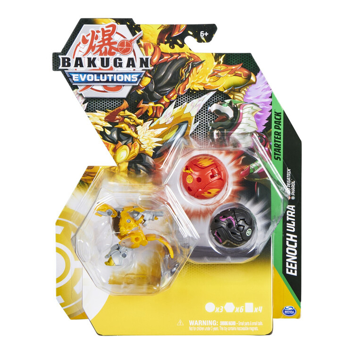 BAKUGAN PACHET STARTER 3 BAKUGANI S4 EENOCH ULTRA NEO PEGATRIX SI PHAROL
