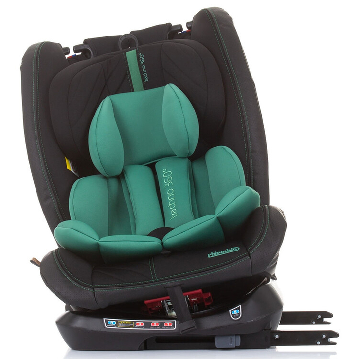 Scaun auto Chipolino Techno 0-36 kg aloe cu sistem Isofix