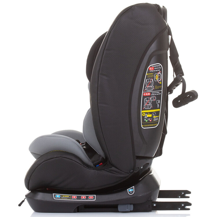 Scaun auto Chipolino Techno 0-36 kg glacier cu sistem Isofix