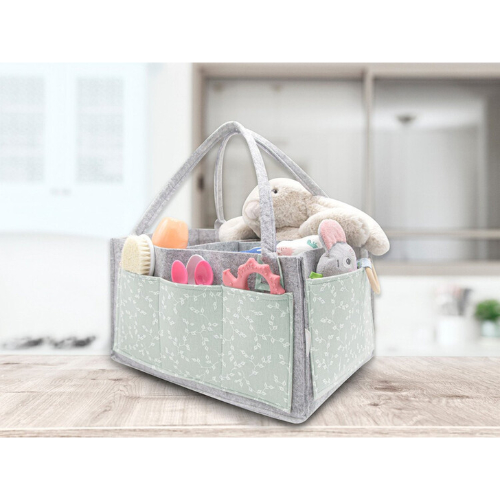 Geanta organizator scutece si accesorii copii/bebelusi BabyJem (Culoare: Gri)