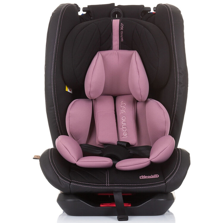 Scaun auto Chipolino Techno 0-36 kg rose water cu sistem Isofix