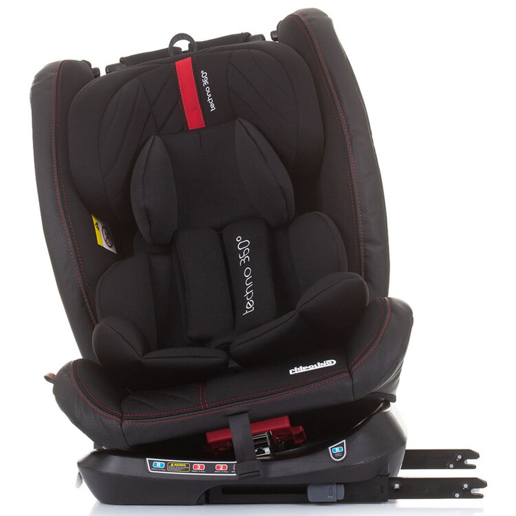 Scaun auto Chipolino Techno 0-36 kg ebony cu sistem Isofix