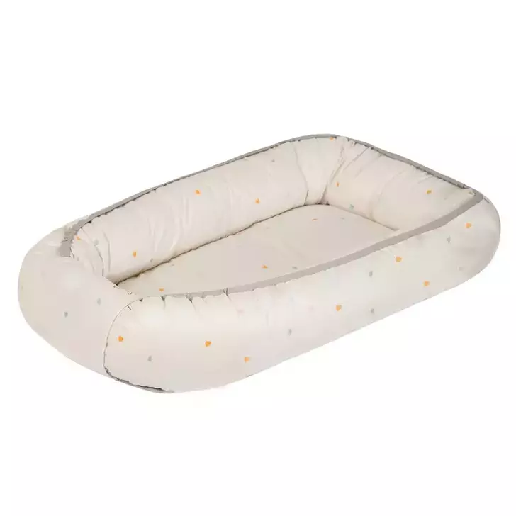 AMY - Suport de dormit Babynest, 70x45 cm, Airy Bej