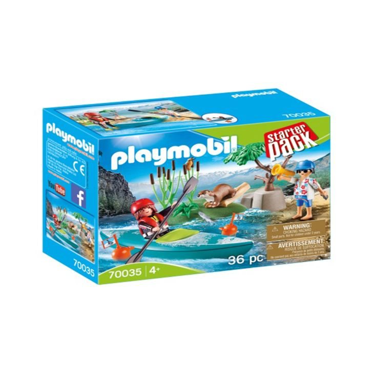 Set aventura cu caiac - Playmobil Family Fun
