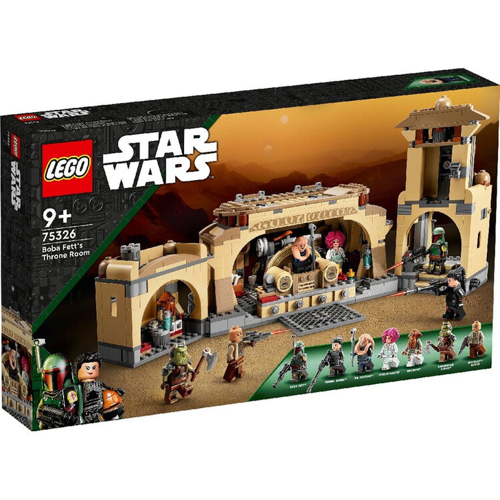 Set de construit - Lego Star Wars, Sala Tronului lui Boba Fett  75326