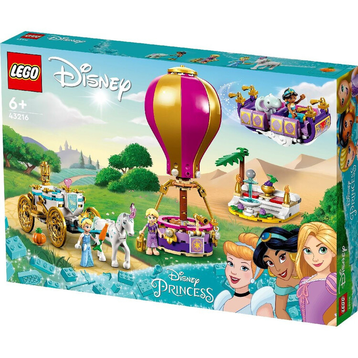 Set de construit - Lego Disney Princess, Calatoria Fermecata a Printeselor  43216