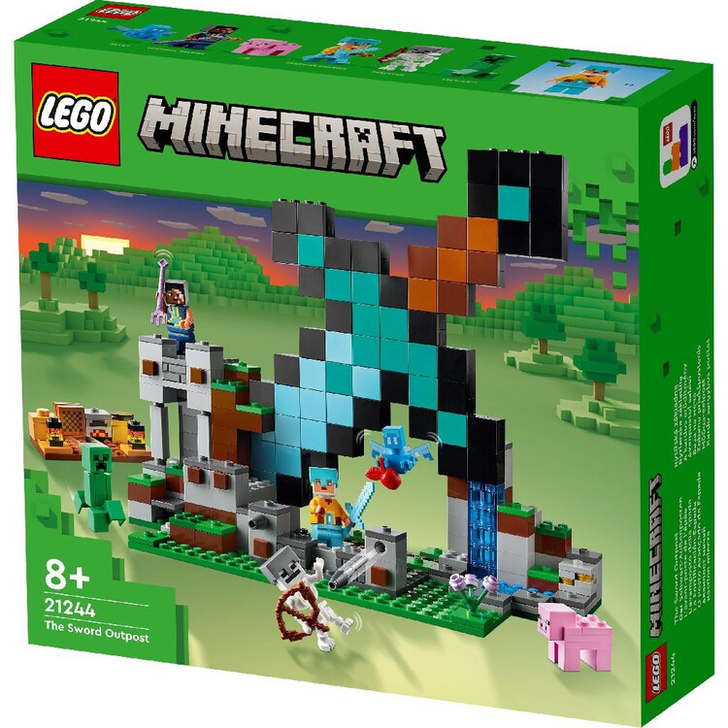 Set de construit - Lego Minecraft, Avanpostul Sabiei  21244