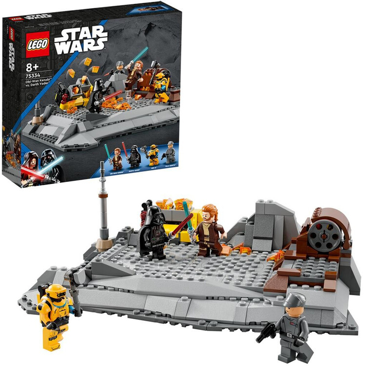 Set de construit - Lego Star Wars, Obi-Wan Kenobia Vs Darth Vander  75334