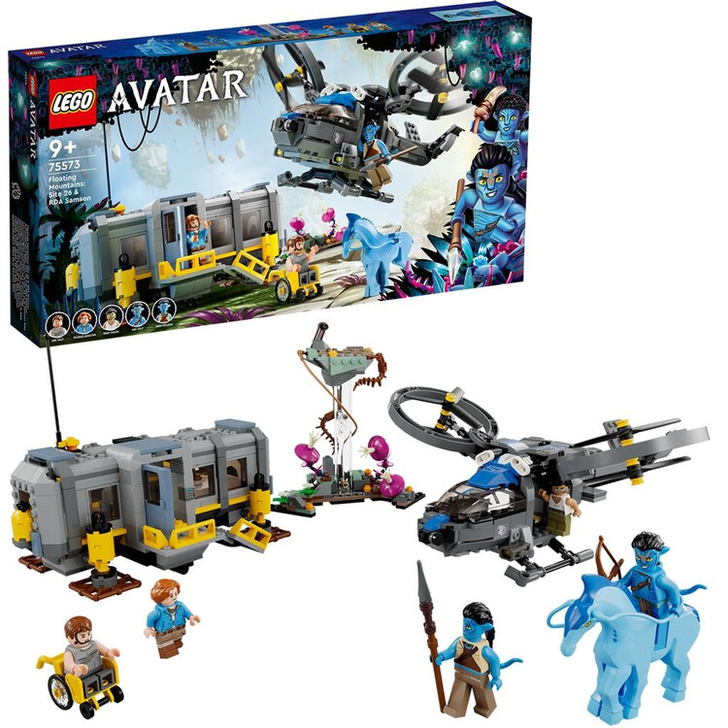 Set de construit - Lego Avatar, Muntii Plutitori Zona 26 si RDA Samson  75573