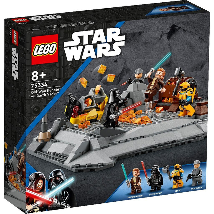 Set de construit - Lego Star Wars, Obi-Wan Kenobia Vs Darth Vander  75334