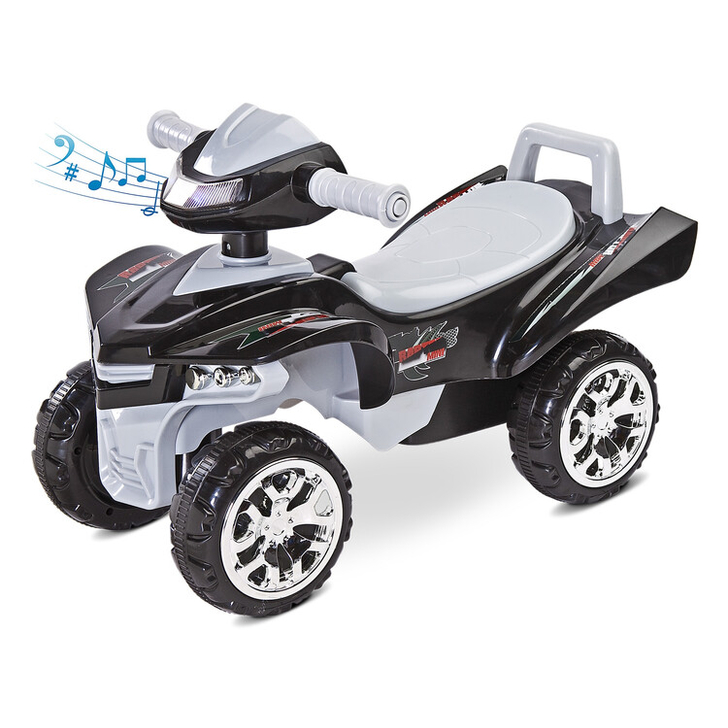 Jucarie ride-on cu sunete si lumini Toyz MINI RAPTOR 2 in 1 Gri