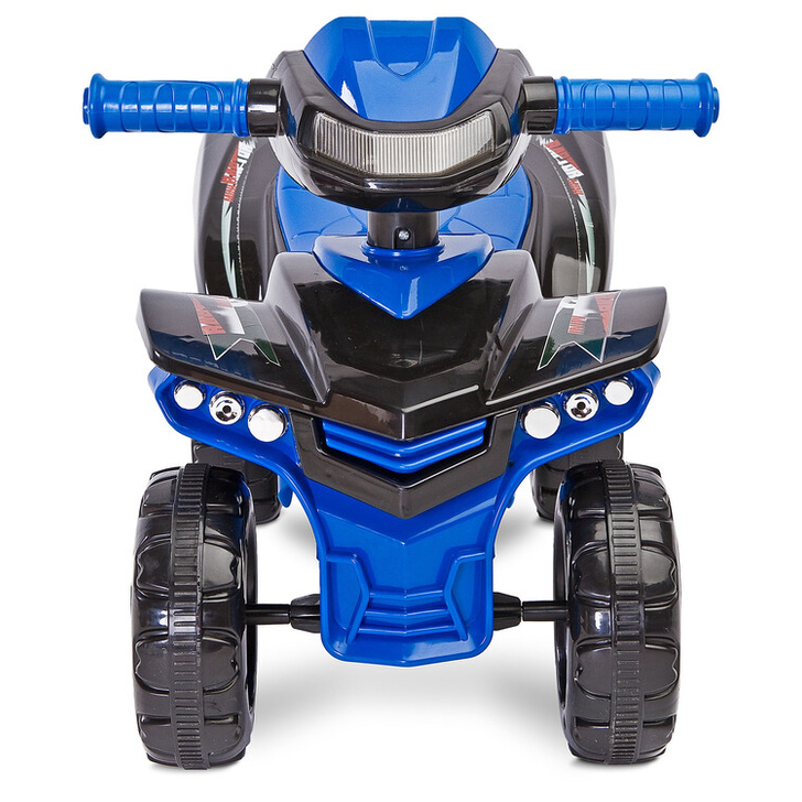 Jucarie ride-on cu sunete si lumini Toyz MINI RAPTOR 2 in 1 Albastra
