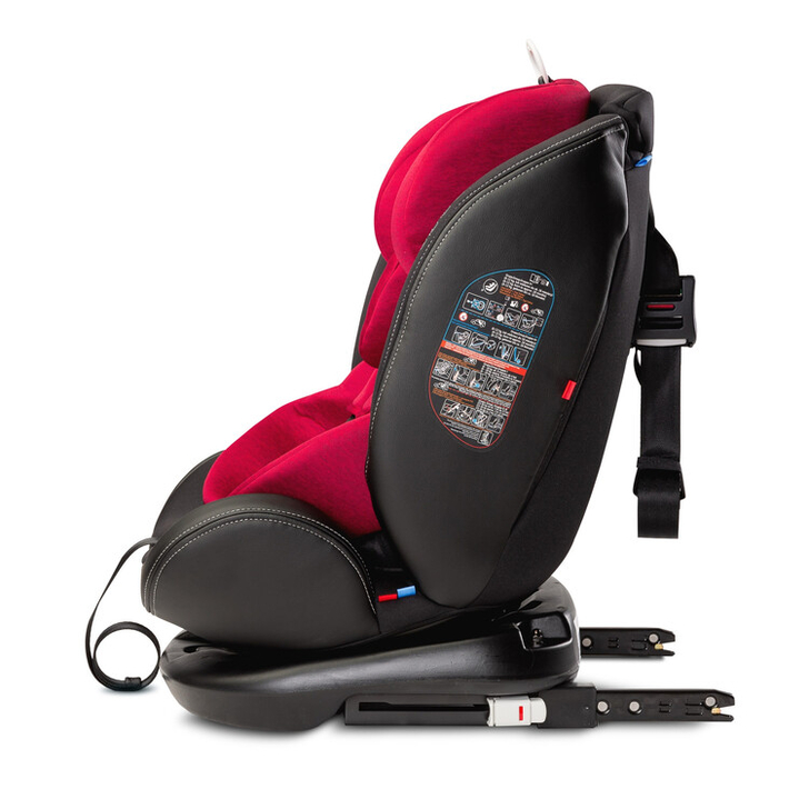 Scaun auto rotativ Caretero MUNDO 0-36 Kg Isofix Rosu