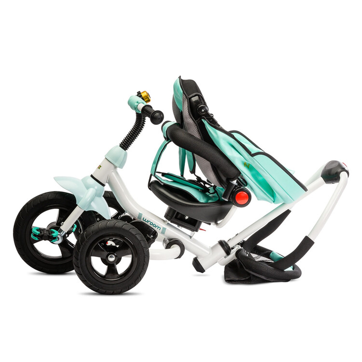 Tricicleta pliabila cu scaun reversibil Toyz WROOM Turquoise