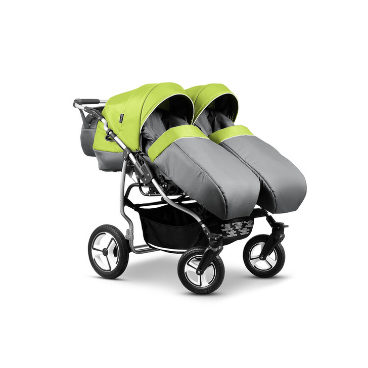 Carucior pentru gemeni Mikado TWIN T-08 3 in 1