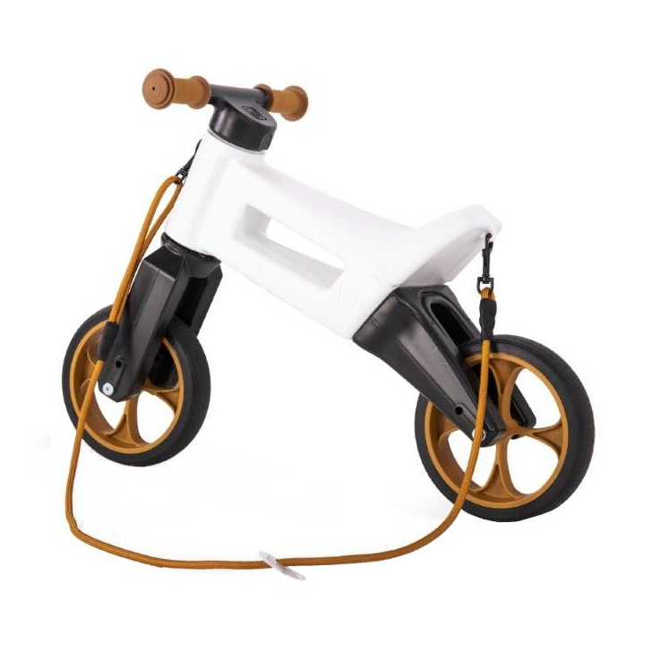 Bicicleta fara pedale Funny Wheels Rider SuperSport 2 in 1 Pearl