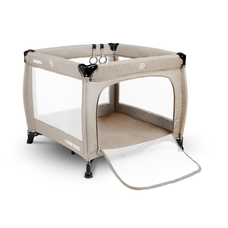 Tarc de joaca 83x83 cm Caretero QUADRA Maro