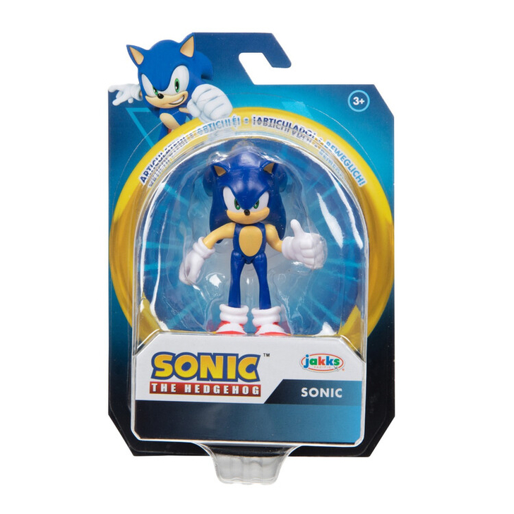 Nintendo Sonic - Figurina Modern Sonic, S11, 6 cm