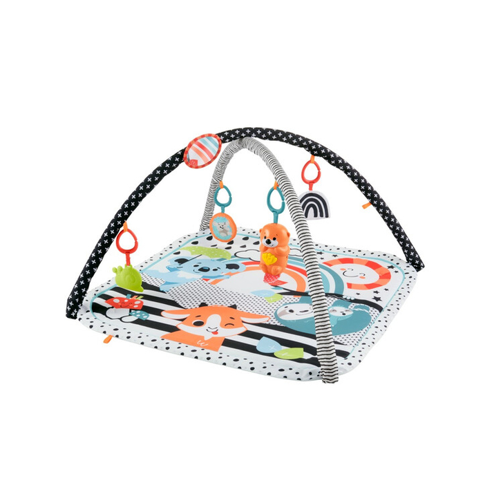 FISHER PRICE SALTEA MUZICALA 3 IN 1 CU CENTRU DE ACTIVITATI