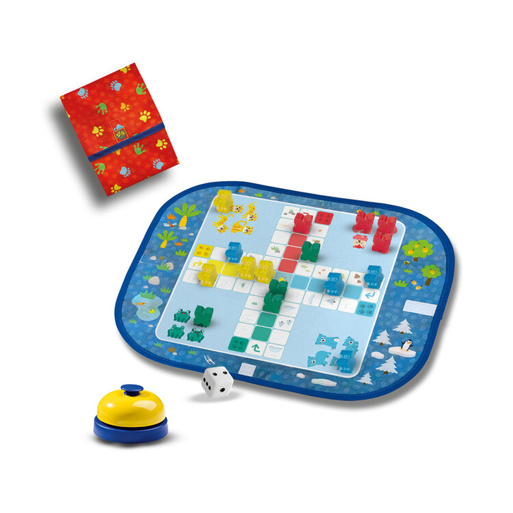 Joc de calatorie Wrap & Go - Ludo - Quartet - Blocuri de viteza