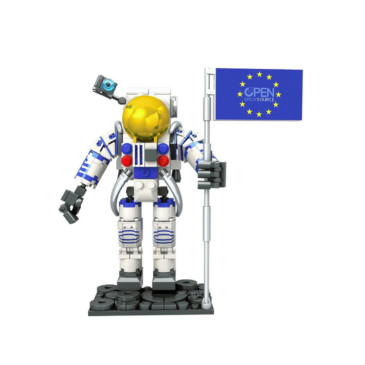 Jucarie - Seturi de constructie - Astronaut (230 piese)