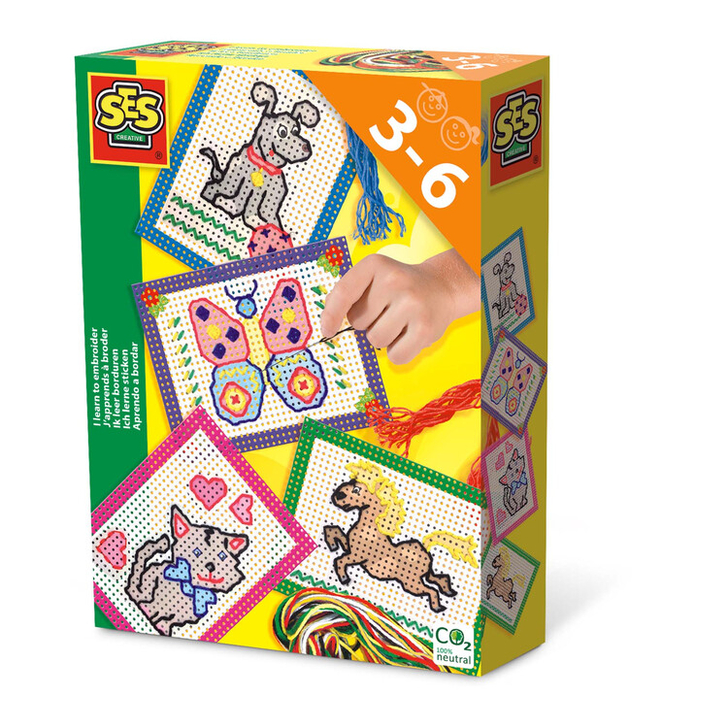 Set creativ - Invat broderie