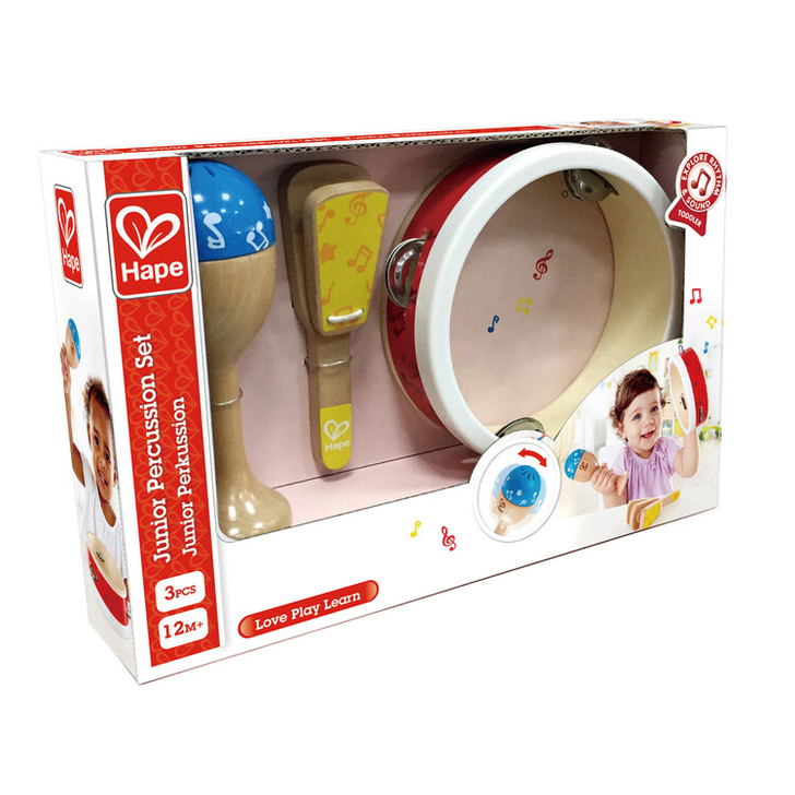 Jucarie din lemn - Set de percutie junior