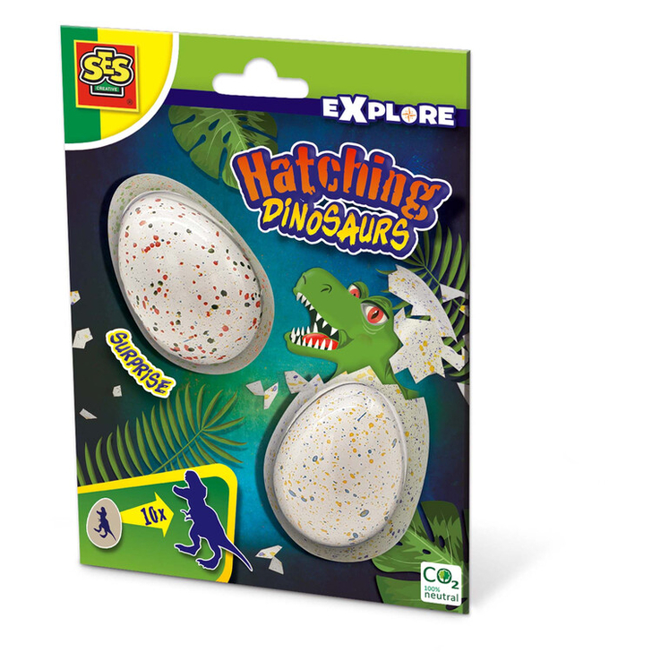 Set creativ - Eclozeaza 2 oua cu Dinozauri surpriza