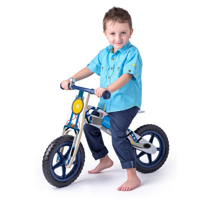 Bicicleta de echilibru - albastru