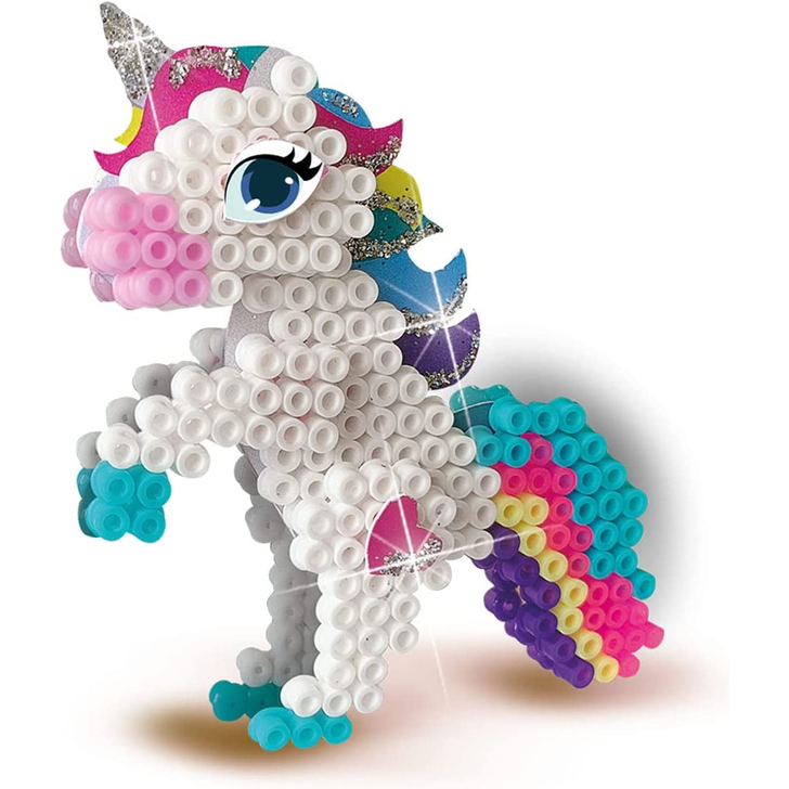 Set creativ Beedz - Margele de calcat Unicorni