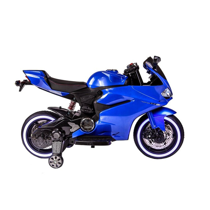 Motocicleta electrica SX Speed, albastru