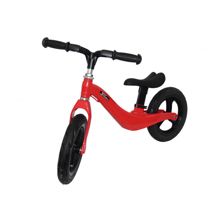 Bicicleta fara pedale cu cadru de magneziu Skillmax Sport UltraLight 2.9 Kg, rosu