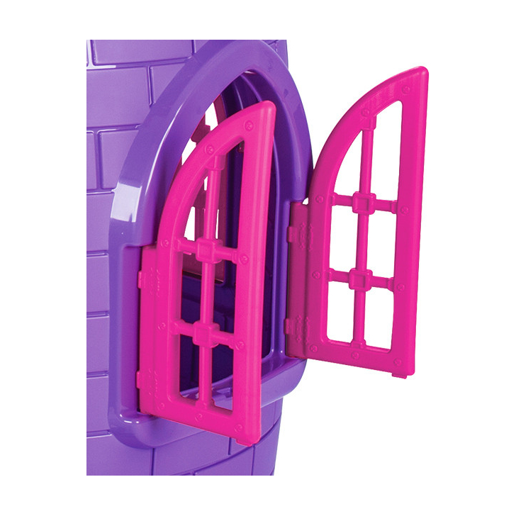 Casuta de joaca Malipen Castelul Printesei, mov cu roz