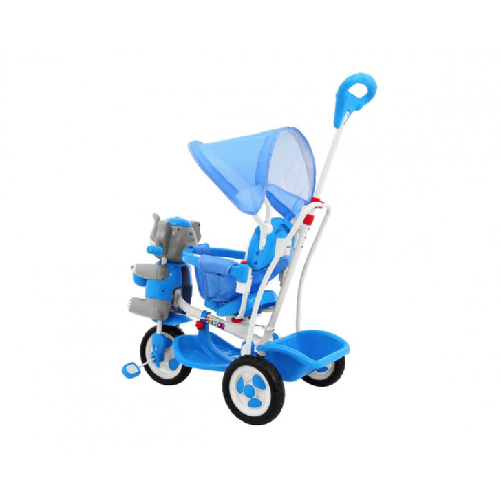 Tricicleta pentru copii Elefant, albastru