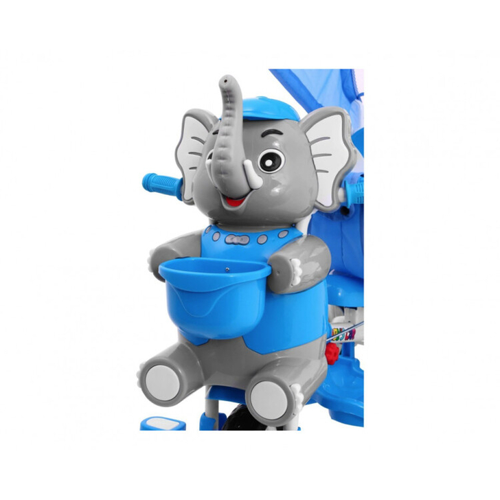 Tricicleta pentru copii Elefant, albastru