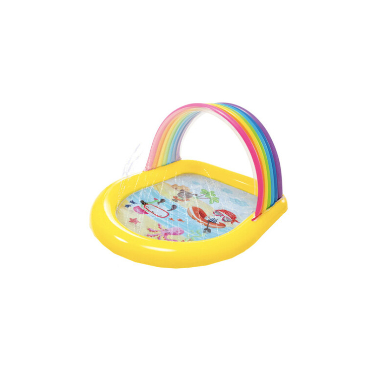 Piscina gonflabila copii Rainbow arch spray