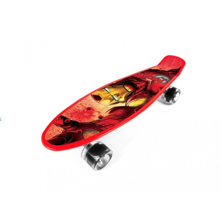 Penny board Iron Man, rosu