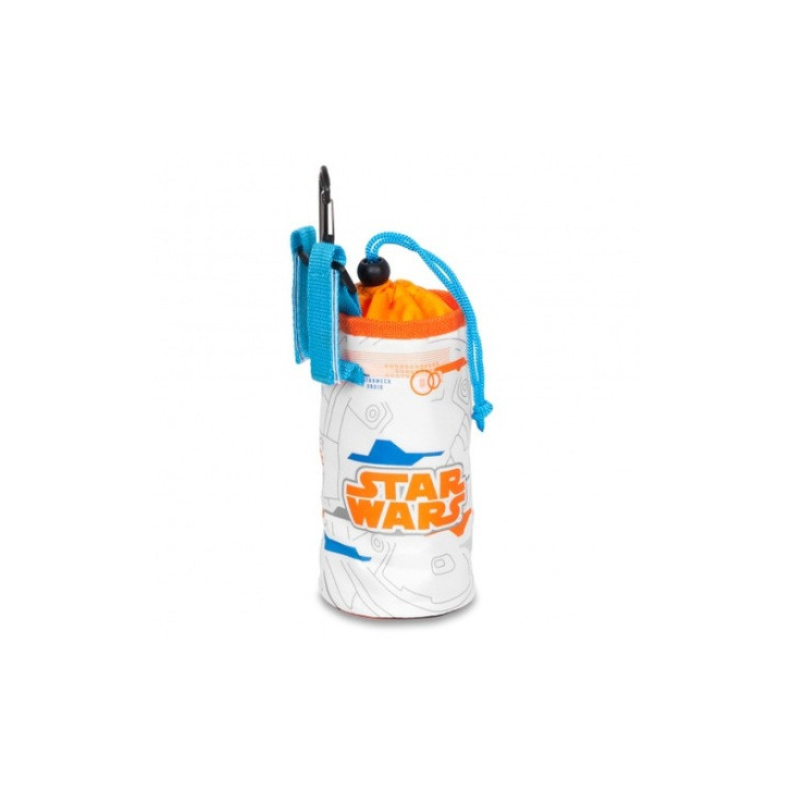 Husa Star Wars BB8 pentru sticla de apa, alb