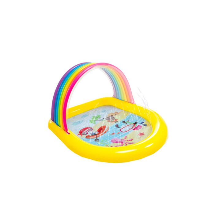 Piscina gonflabila copii Rainbow arch spray