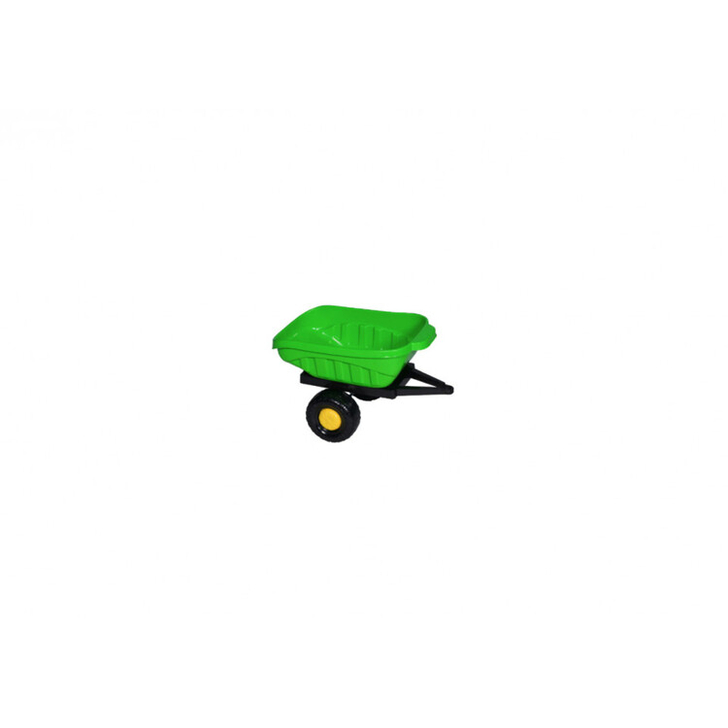 Remorca pentru tractor cu pedale, verde