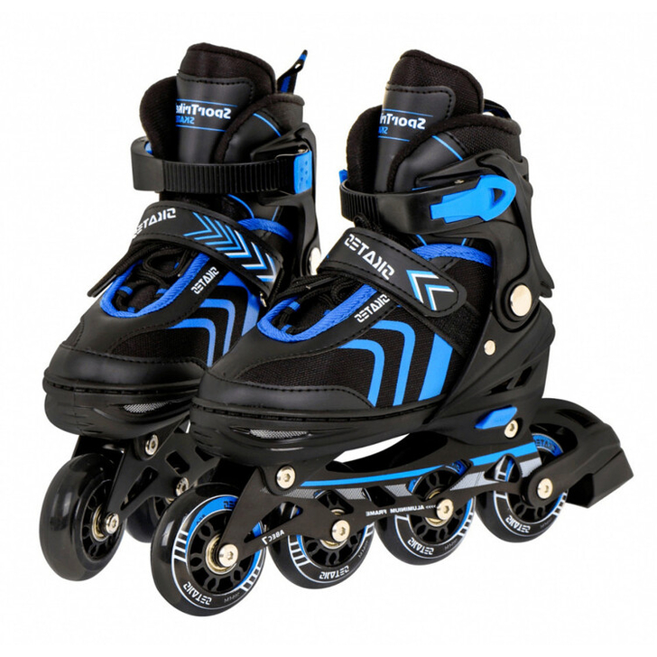 Role pentu copii SporTrike 4 in 1, 34-38 , albastru